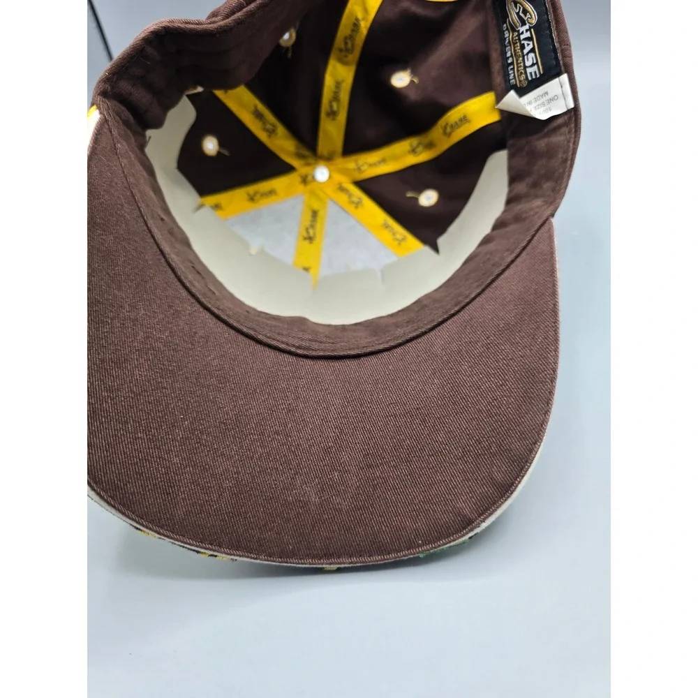Chase Authentics NASCAR Dale Jarrett UPS 88 Brown Adjustable Hat NWT‎